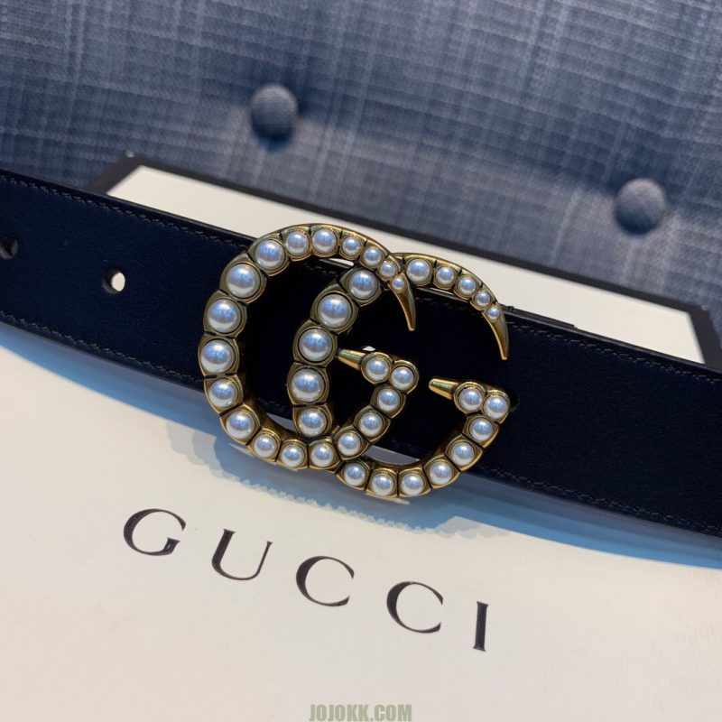GUCCI Marmont Pearl GG Buckle BeltJOJOKKREPLICAS | High Quality Replica Watches & Bags