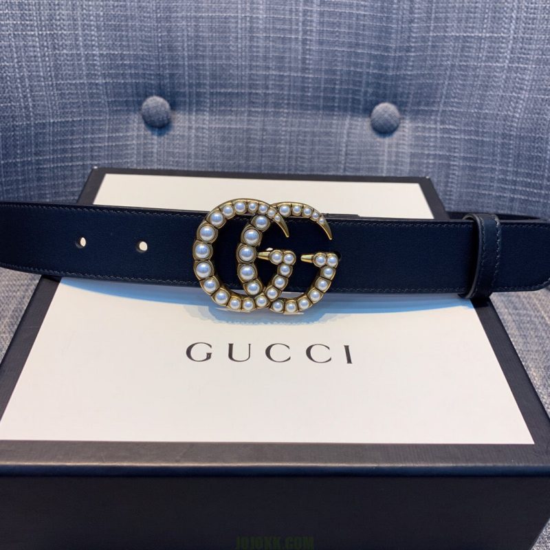 GUCCI Marmont Pearl GG Buckle BeltJOJOKKREPLICAS | High Quality Replica Watches & Bags
