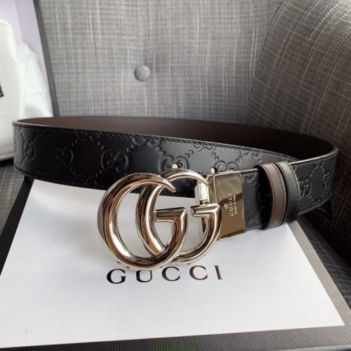 GUCCI Signature GG Logo Leather BeltJOJOKKREPLICAS | High Quality Replica Watches & Bags
