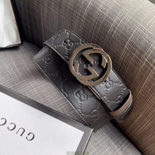 GUCCI Signature GG Logo Leather BeltJOJOKKREPLICAS | High Quality Replica Watches & Bags