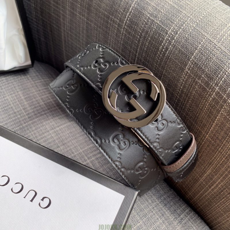 GUCCI Signature GG Logo Leather BeltJOJOKKREPLICAS | High Quality Replica Watches & Bags