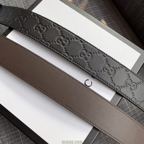 GUCCI Signature GG Logo Leather BeltJOJOKKREPLICAS | High Quality Replica Watches & Bags