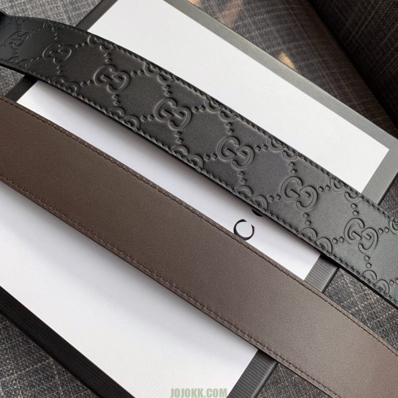 GUCCI Signature GG Logo Leather BeltJOJOKKREPLICAS | High Quality Replica Watches & Bags
