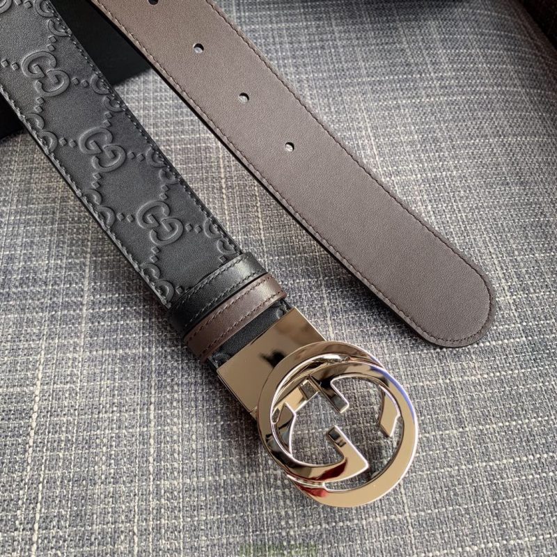 GUCCI Signature GG Logo Leather BeltJOJOKKREPLICAS | High Quality Replica Watches & Bags