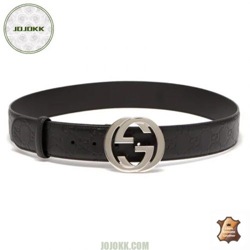 GUCCI Signature GG Logo Leather BeltJOJOKKREPLICAS | High Quality Replica Watches & Bags