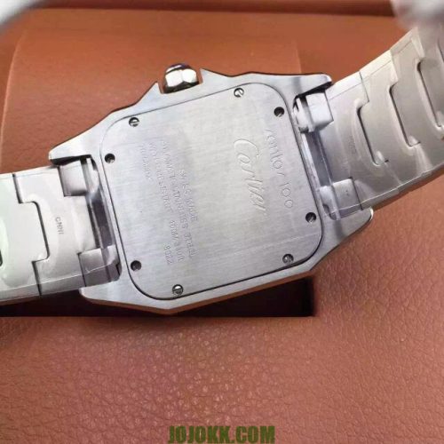 Cartier SANTOS MEDIUM SILVERJOJOKKREPLICAS | High Quality Replica Watches & Bags