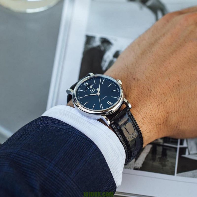 IWC Portofino Automatic Moon Phase 40mm-Blue&WhiteJOJOKKREPLICAS | High Quality Replica Watches & Bags