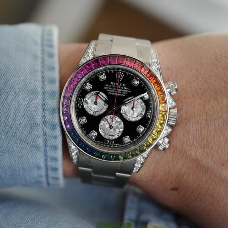 Rolex Daytona Cosmograph Rainbow SeriesJOJOKKREPLICAS | High Quality Replica Watches & Bags