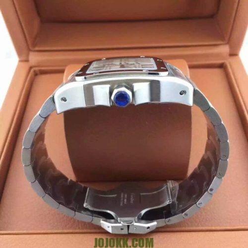 Cartier SANTOS MEDIUM SILVERJOJOKKREPLICAS | High Quality Replica Watches & Bags