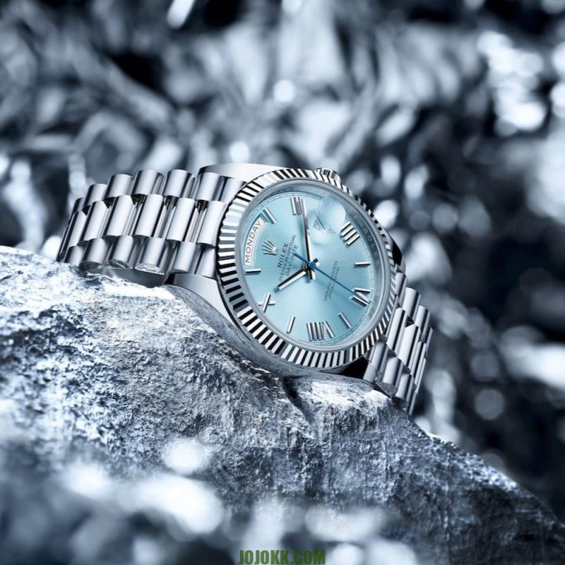 Rolex Day-Date Ice BlueJOJOKKREPLICAS | High Quality Replica Watches & Bags